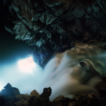 Nature, Italy, region of Campania, 1975 Pertosa-Auletta Caves.