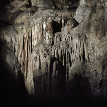 Nature, Italy, region of Campania, 1975 Pertosa-Auletta Caves.