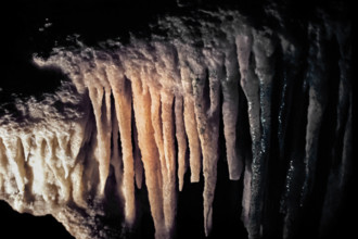 Nature, Italy, region of Puglia 1975 Grotte di Catellana (Castellana caves).