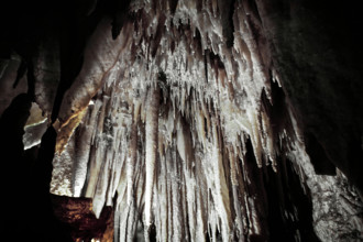 Nature, Italy, region of Puglia 1975 Grotte di Catellana (Castellana caves).