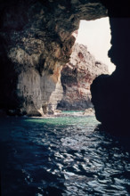 Nature, Italy, region of Puglia 1975 Costa del Salento (Salento coast).