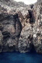 Nature, Italy, region of Puglia 1975 Costa del Salento (Salento coast).