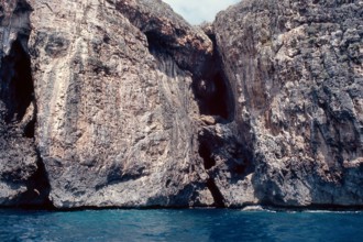 Nature, Italy, region of Puglia 1975 Costa del Salento (Salento coast).