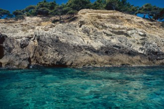 Nature, Italy, region of Puglia 1975 Isole Tremiti (Tremiti islands).