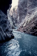 Nature, Italy, region of Sicilia Gole dell'Alcantara (Alcantara Gorges).