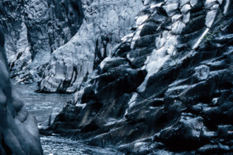 Nature, Italy, region of Sicilia Gole dell'Alcantara (Alcantara Gorges).