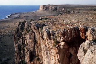 Nature, Italy, region of Sicilia 1975 Capo Sanvito (San Vito Cape).