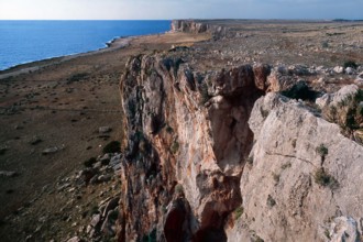Nature, Italy, region of Sicilia 1975 Capo Sanvito (San Vito Cape).