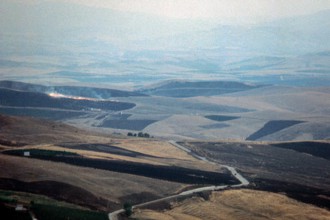 Nature, Italy, region of Sicilia 1975 Piana degli Albanesi (Albanesi Plain).