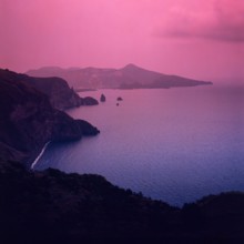 Nature, Italy, region of Sicilia 1975 Isole Eolie, Lipari Quattrocchi  (Aeolian Islands, Lipari