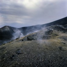 Nature, Italy, region of Sicilia 1975 Isole Eolie, Isola di Vucano (Aeolian Islands, Vulcano