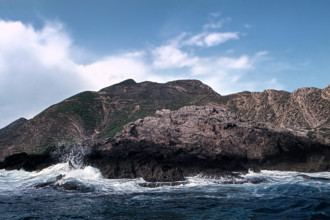 Nature, Italy, region of Sicilia 1975 Isole Egadi, Isola di Marettimo (Egadi Islands,  Marettimo