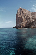 Nature, Italy, region of Sicilia 1975 Isole Egadi, Isola di Marettimo (Egadi Islands,  Marettimo