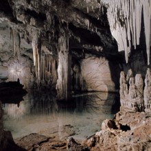 Nature, Italy, region of Sardegna 1975 Riviera del Corallo - Capo Caccia - Grotte di Nettuno (Coral