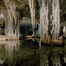 Nature, Italy, region of Sardegna 1975 Riviera del Corallo - Capo Caccia - Grotte di Nettuno (Coral