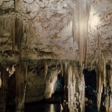 Nature, Italy, region of Sardegna 1975 Riviera del Corallo - Capo Caccia - Grotte di Nettuno (Coral