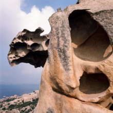 Nature, Italy, region of Sardegna 1975 Gallura - Capo Orso (Bear Cape).
