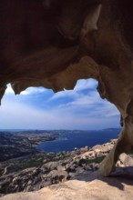 Nature, Italy, region of Sardegna 1975 Gallura - Capo Orso (Bear Cape).