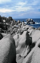 Nature, Italy, region of Sardegna 1975 Gallura - Capo Testa (Testa Cape).