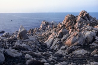 Nature, Italy, region of Sardegna 1975 Gallura - Capo Testa (Testa Cape).