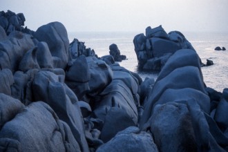 Nature, Italy, region of Sardegna 1975 Gallura - Capo Testa (Testa Cape).