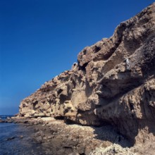 Nature, Italy, region of Sardegna 1975 Capo Mannu (Mannu Cape).