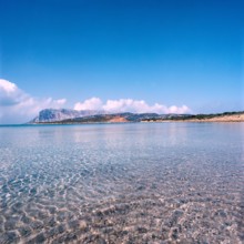 Nature, Italy, region of Sardegna 1975 Punta Coda Cavallo - Isola di Tavolara (Coda Cavallo Cape -