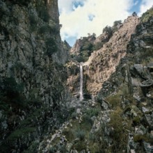 Nature, Italy, region of Sardegna 1975 Massiccio del Gannargentu (Gennargentu Massif).