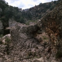 Nature, Italy, region of Sardegna 1975 Massiccio del Gannargentu (Gennargentu Massif).