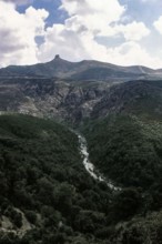 Nature, Italy, region of Sardegna 1975 Massiccio del Gannargentu (Gennargentu Massif).