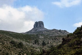Nature, Italy, region of Sardegna 1975 Massiccio del Gannargentu (Gennargentu Massif).