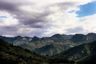 Nature, Italy, region of Sardegna 1975 Massiccio del Gannargentu (Gennargentu Massif).