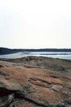 Nature, Italy, region of Sardegna 1975 Lago di Baratz (Baratz Lake).