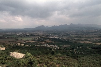 Nature, Italy, region of Sardegna 1975 Piana de Grandi Sassi - Valle della Luna (Plain of the Big