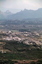 Nature, Italy, region of Sardegna 1975 Piana de Grandi Sassi - Valle della Luna (Plain of the Big
