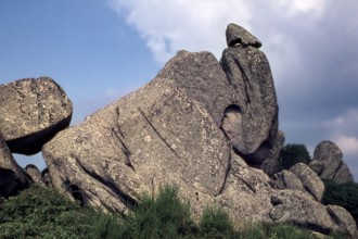 Nature, Italy, region of Sardegna 1975 Piana de Grandi Sassi - Valle della Luna (Plain of the Big