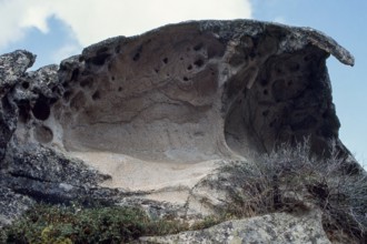 Nature, Italy, region of Sardegna 1975 Piana de Grandi Sassi - Valle della Luna (Plain of the Big