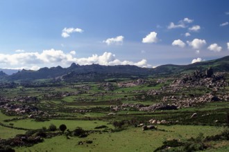 Nature, Italy, region of Sardegna 1975 Piana de Grandi Sassi - Valle della Luna (Plain of the Big