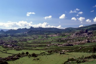 Nature, Italy, region of Sardegna 1975 Piana de Grandi Sassi - Valle della Luna (Plain of the Big