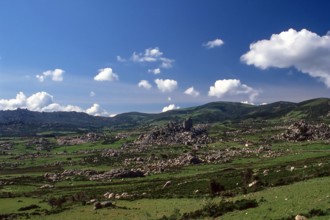 Nature, Italy, region of Sardegna 1975 Piana de Grandi Sassi - Valle della Luna (Plain of the Big