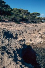 Nature, Italy, region of Sardegna 1975 Capo Teulada - Porto Pino (Teulada Cape - Porto Pino).