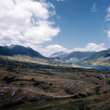 Nature, Italy, region of Abruzzo, 1975 Abruzzo Natural Park natural reserve.