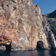 Nature, Italy, Campania region, 1975 Cape Palinuro.