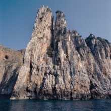 Nature, Italy, Campania region, 1975 Cape Palinuro.