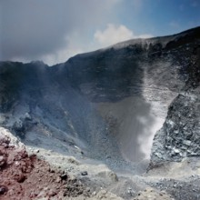Nature, Italy, region of Campania, 1975 Vesuvius volcano.