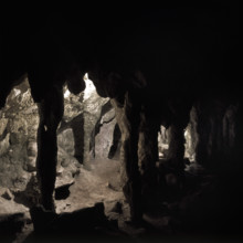 Nature, Italy, region of Campania, 1975 Pertosa-Auletta Caves.
