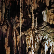 Nature, Italy, region of Puglia 1975 Grotte di Catellana (Castellana caves).