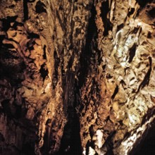 Nature, Italy, region of Puglia 1975 Grotte di Catellana (Castellana caves).