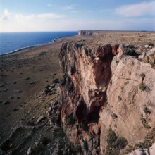 Nature, Italy, region of Sicilia 1975 Capo Sanvito (San Vito Cape).