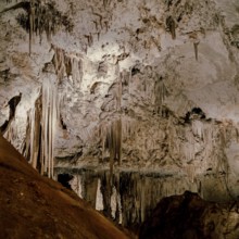 Nature, Italy, region of Sardegna 1975 Riviera del Corallo - Capo Caccia - Grotte di Nettuno (Coral